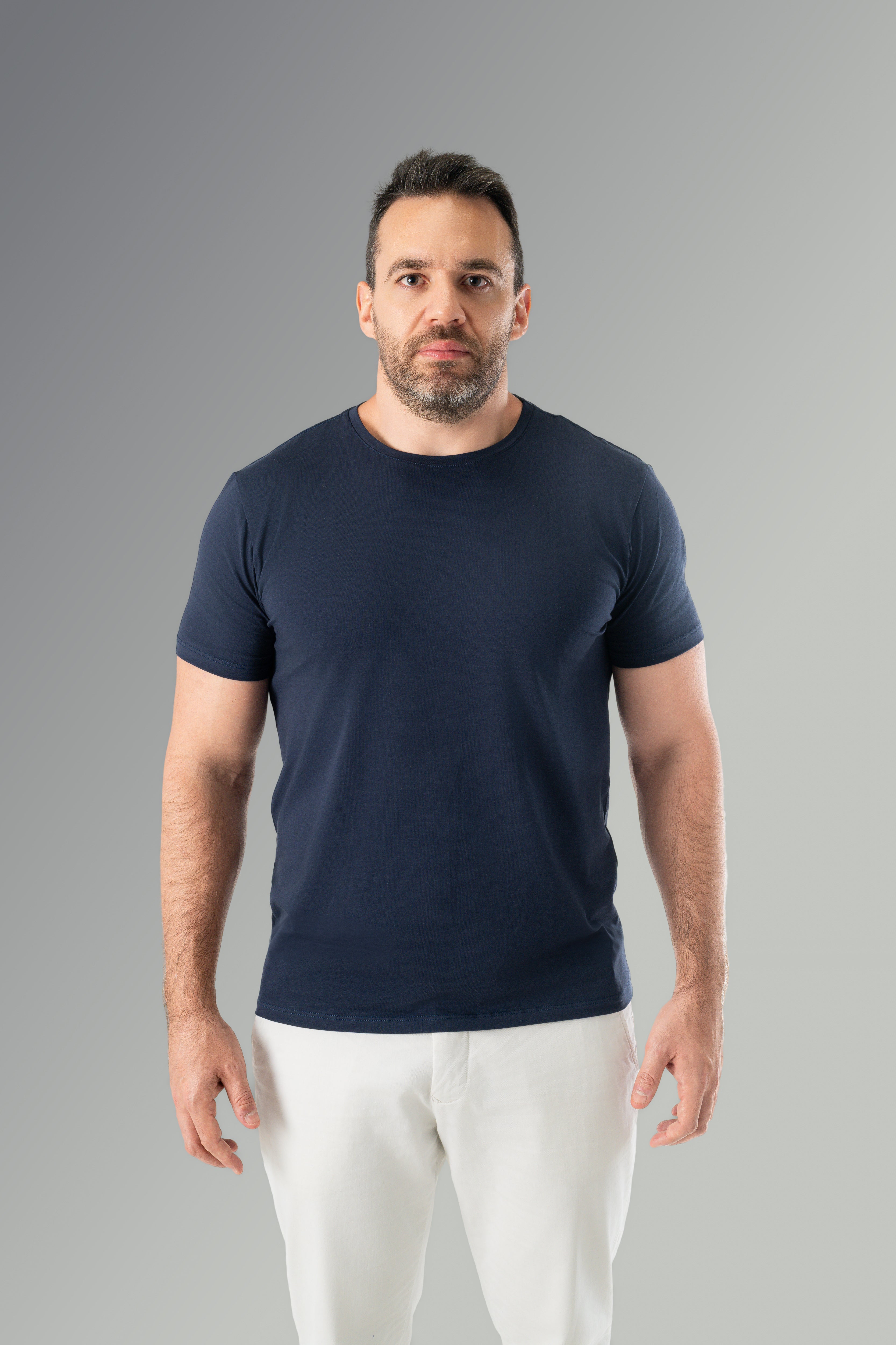 Camiseta Pima Supreme Azul