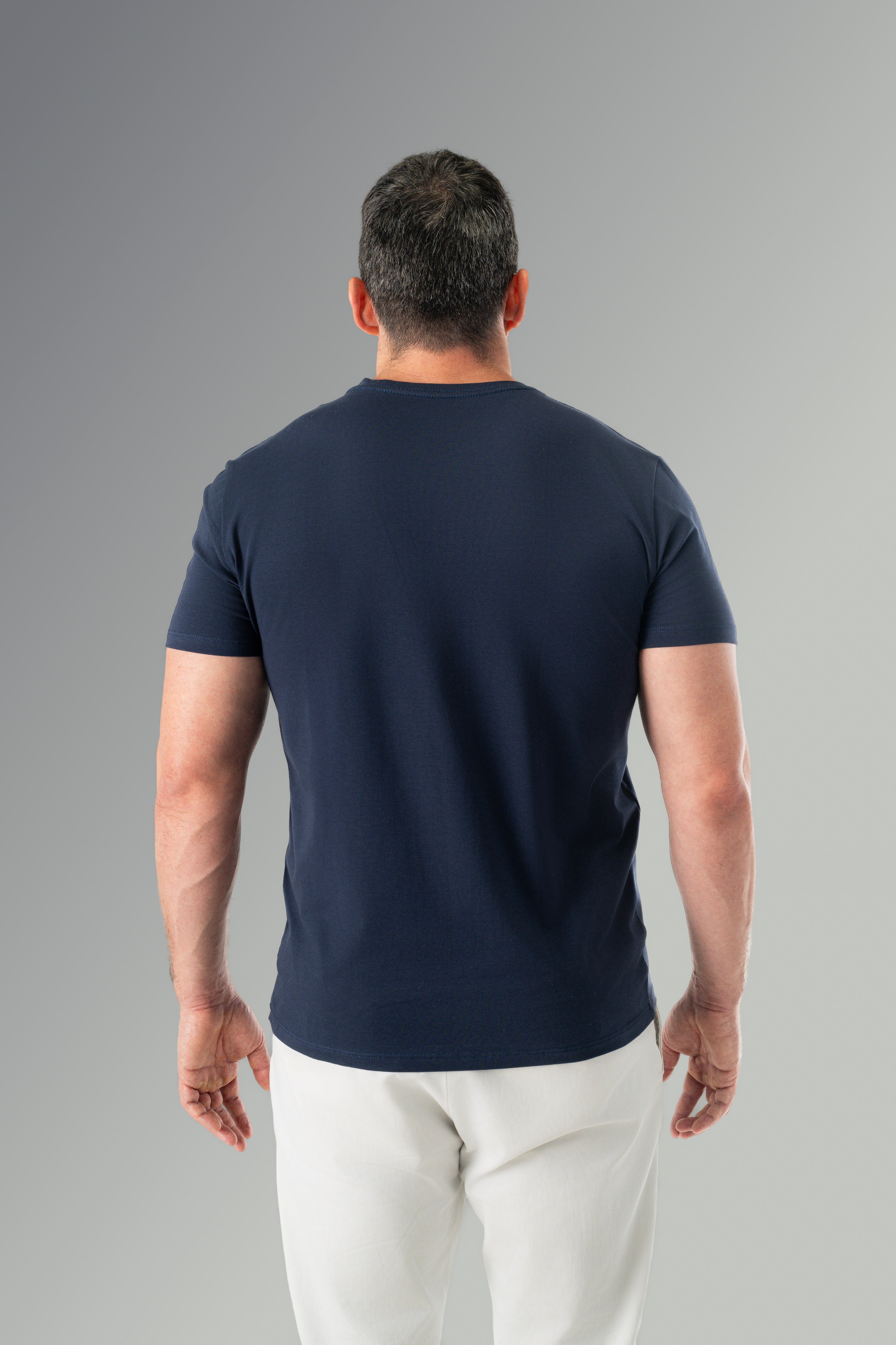 Camiseta Pima Supreme Azul